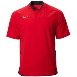 Nike Short Sleeve Baseball Pullover Jacket